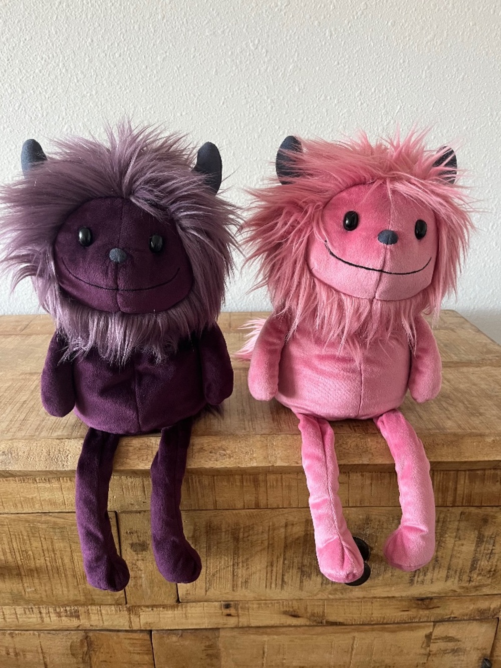 Jellycat Jinx and Gibbles Monsters